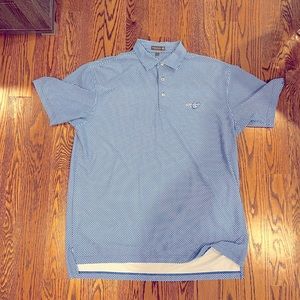 Peter Millar Checkered Polo L
